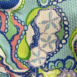 Robe sans manches Lilly Pulitzer. Couleurs pastel. Créatures marines. Taille 4. EUC. image 8