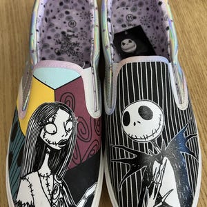 Ground Up Disney Nightmare Before Christmas instapschoenen Jack & Sally, maat 11 afbeelding 1