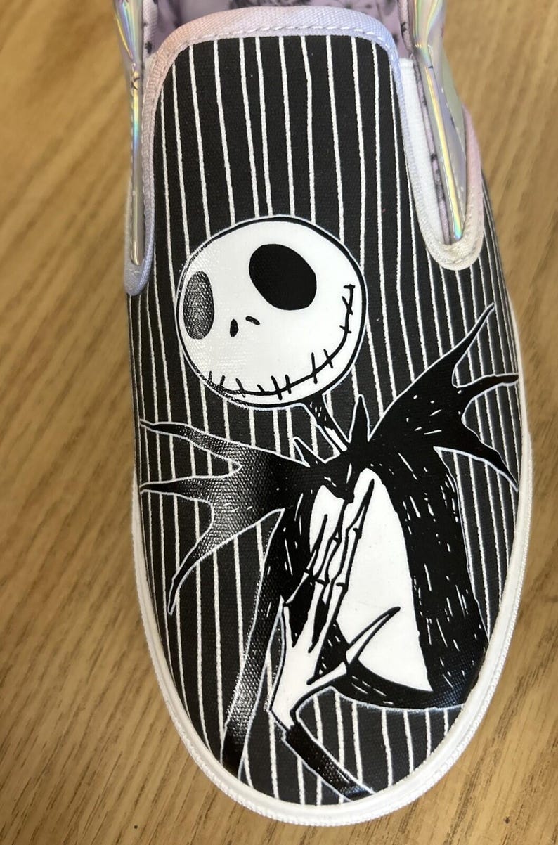 Ground Up Disney Nightmare Before Christmas instapschoenen Jack & Sally, maat 11 afbeelding 5
