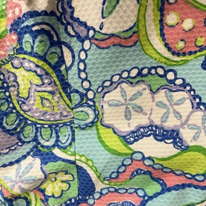 Robe sans manches Lilly Pulitzer. Couleurs pastel. Créatures marines. Taille 4. EUC. image 6