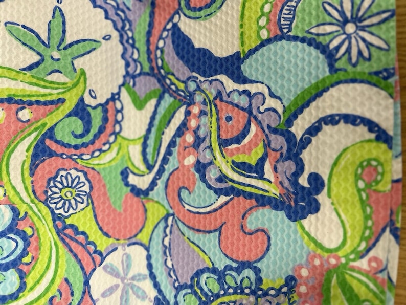 Robe sans manches Lilly Pulitzer. Couleurs pastel. Créatures marines. Taille 4. EUC. image 7