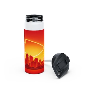 Kansas City Chiefs Stainless Steel Water Bottle, Standard Lid image 12