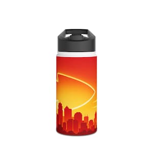 Kansas City Chiefs Stainless Steel Water Bottle, Standard Lid image 1