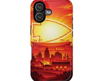 Kansas City Chiefs Magnetic Impact-Resistant Cases