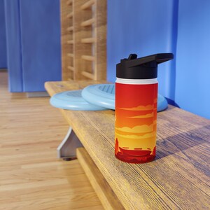Kansas City Chiefs Stainless Steel Water Bottle, Standard Lid image 7