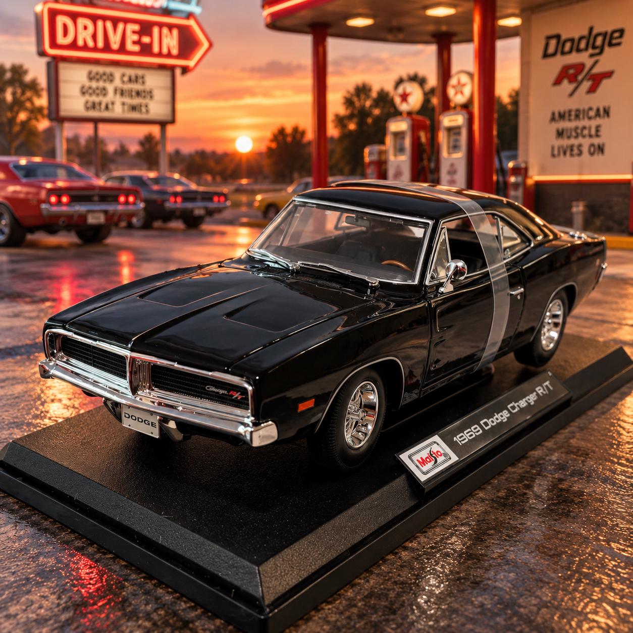 1/18 Charger 1969 - Etsy