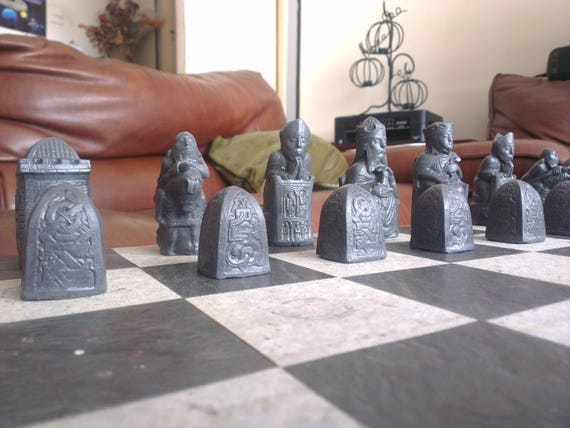 The world's most famous chess set inspires a board game in a Game of  Thrones-like medieval Britain