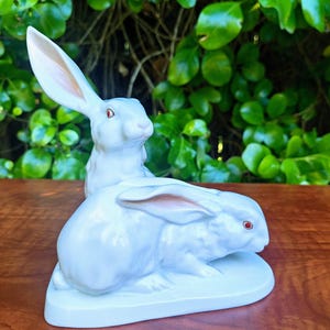 Vintage Herend Rabbit - Etsy