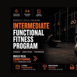 Intermediate CrossFit Program | CrossFit Style Strength Conditioning (PDF)