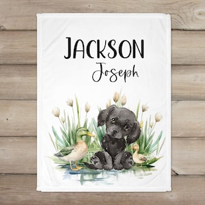 Ducks and Dogs Baby Blanket - Etsy
