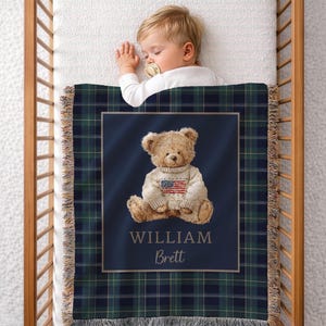 Ralph Lauren Inspired Blanket - Etsy