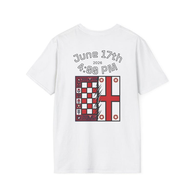 England Croatia Soccer Players T-Shirt | Football 10 Jersey Design image 5