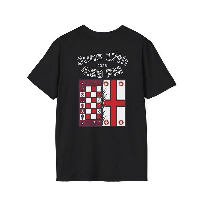 England Croatia Soccer Players T-Shirt | Football 10 Jersey Design image 7