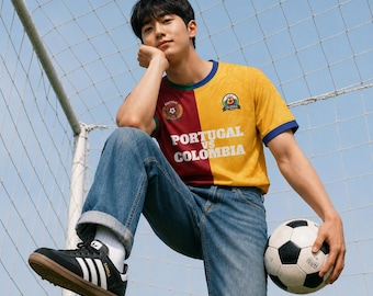 Portugal vs Colombia Polyester World Cup Jersey