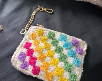 Smaller checkered wallet