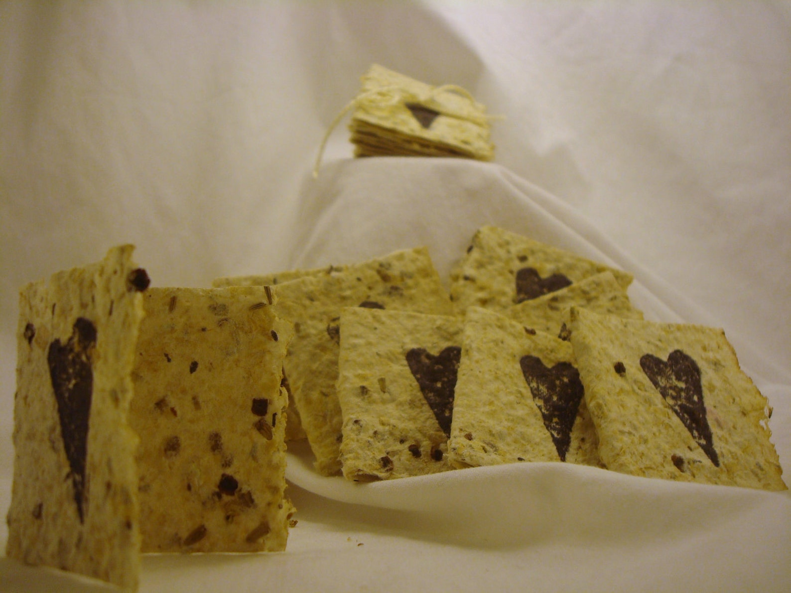 Miniature Seed Paper Cards Love Notes Etsy