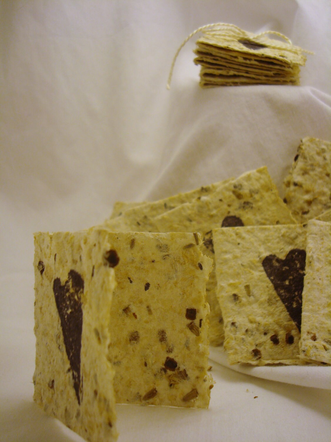 Miniature Seed Paper Cards Love Notes Etsy