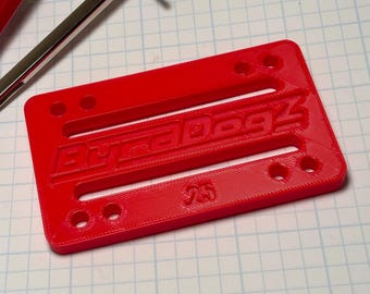 Platte verhoging voor verstelbare Don't Trip-skateboardtrucks (set van 2)