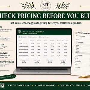 Etsy Product Research Bundle | Notion Template & AI Prompts image 7