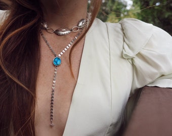 North Star Lariat Necklace