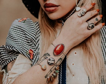 Red Jasper Cuff