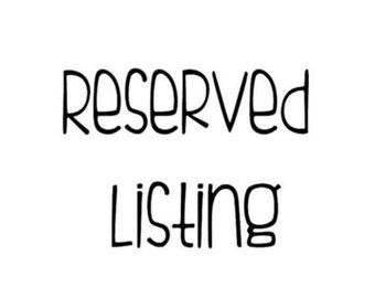 Reserved Listing For Vanouhi