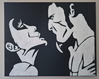 Okładka albumu Twenty7Club Mad Season, akryl, 16 x 20 cali (ORYGINAŁ)