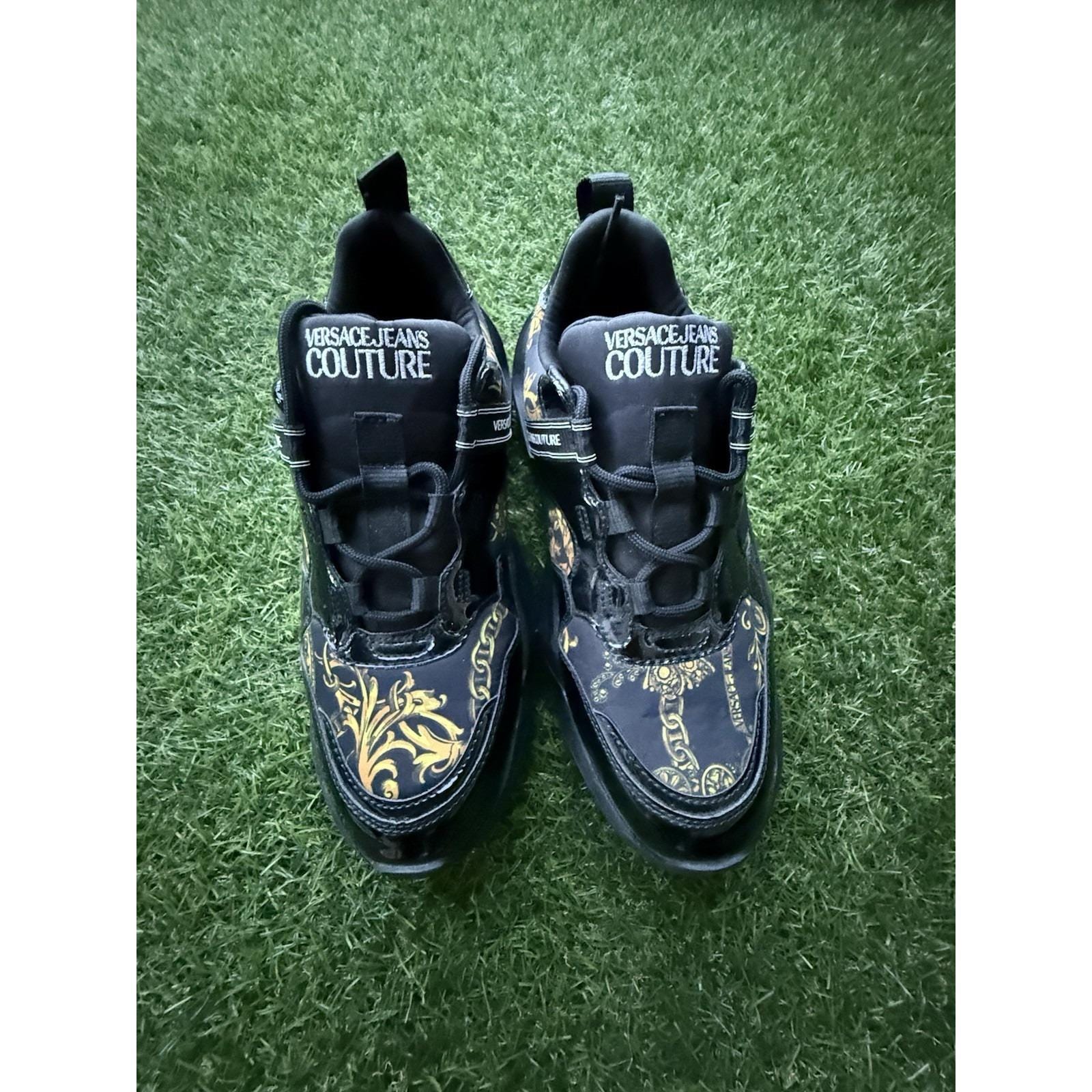 VERSACE Medusa Suede Sneakers y2k 90s