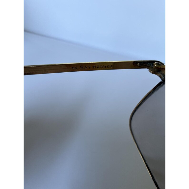 Vintage B&L Ray Ban Bausch Lomb G15 Gray 58mm Echelon image 9