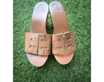 Sandália Anabela Tory Burch Ines - Tamanho 6,5