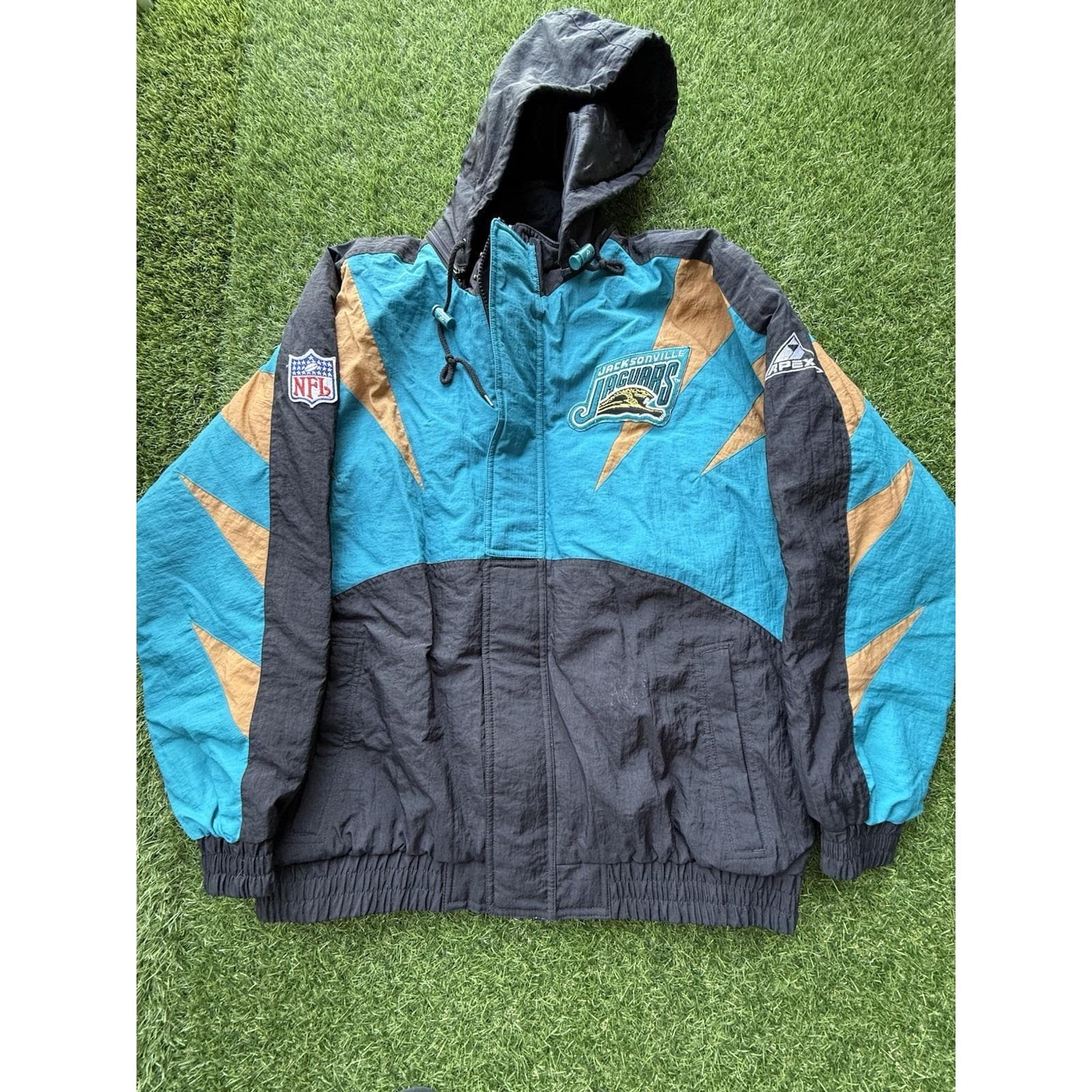 Vintage Apex One Jacksonville Jaguars PRO LINE NFL Jacket Large - Etsy