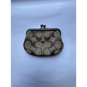 Coach Kisslock Coin Purse - Etsy