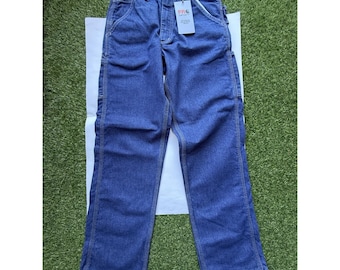 Carhartt 28 x 34 flamskyddad Signature lös passform raka ben dungaree