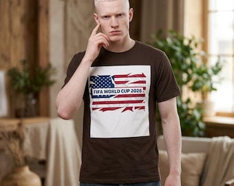 USA:s flagga FIFA World Cup 2026 T-shirt | Fotbollsfan-t-shirt