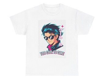 Süßes T-Shirt | Retro Anime Guy, Steamwave Sonnenbrillen Design