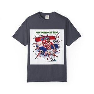 Croatia Soccer Player World Cup 2026 T-Shirt | Football Jersey Design image 11
