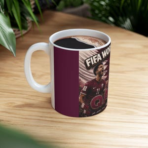 Tasse Fussball Fussball WM 2022 Katar | Fußball Turnier Souvenir Bild 6