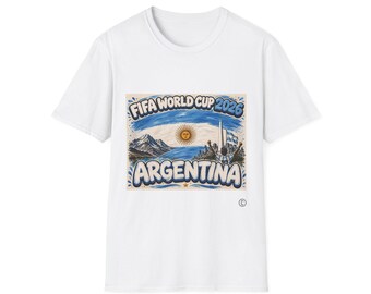 Argentina FIFA VM 2026 T-shirt | Fotboll Argentina T-shirt