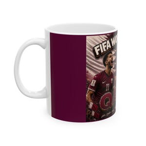 Tasse Fussball Fussball WM 2022 Katar | Fußball Turnier Souvenir Bild 3