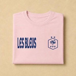 フランス代表2026年ワールドカップ出場メンバーTシャツ、オーガニックコットン製サッカー選手名簿Tシャツ 画像 9