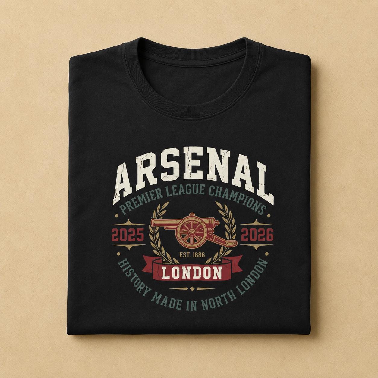 Arsenal Champions T Shirt - Etsy