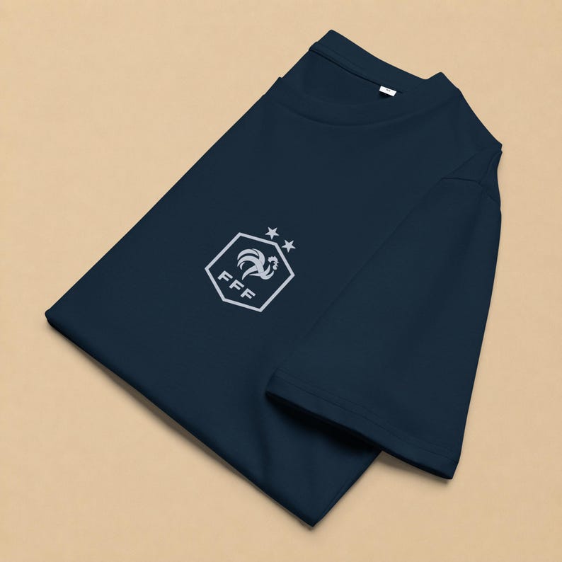 フランス代表2026年ワールドカップ出場メンバーTシャツ、オーガニックコットン製サッカー選手名簿Tシャツ 画像 4