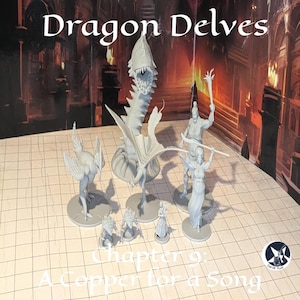 Dragon Delves Chapter 9 - A Copper for a Song | Dungeons & Dragons, Complete Miniature Set