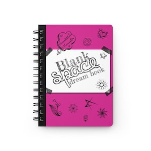 Swiftie-Inspired Blank Space Spiral Journal — Creative, Fun & Flirty Notebook image 1