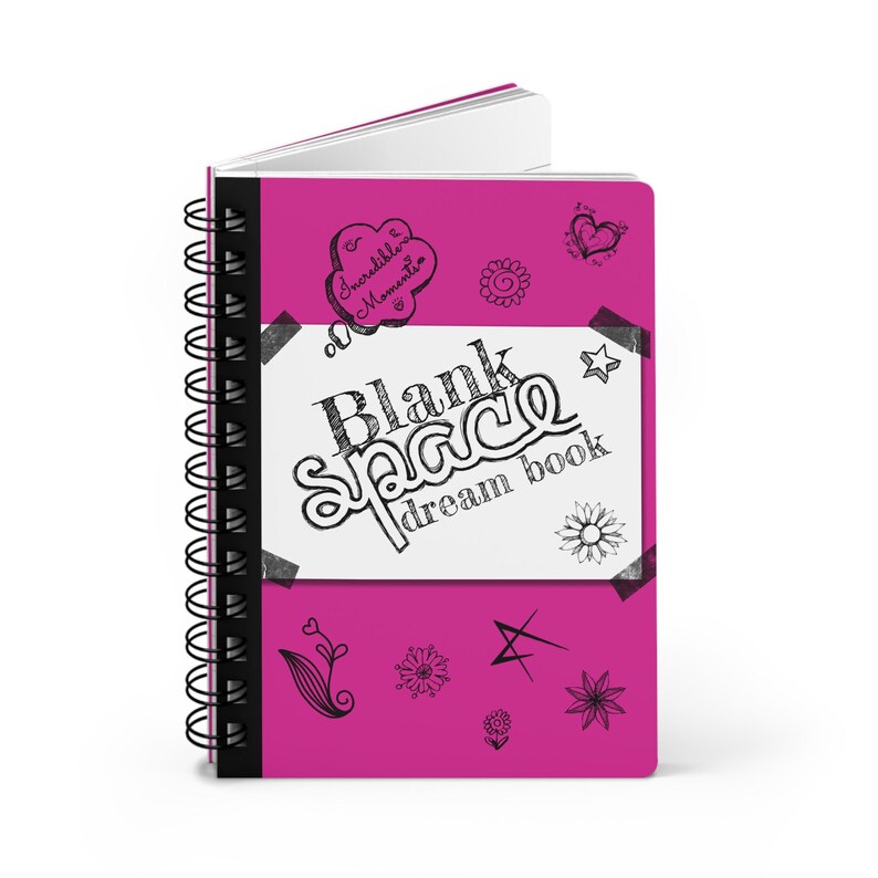 Swiftie-Inspired Blank Space Spiral Journal — Creative, Fun & Flirty Notebook image 5