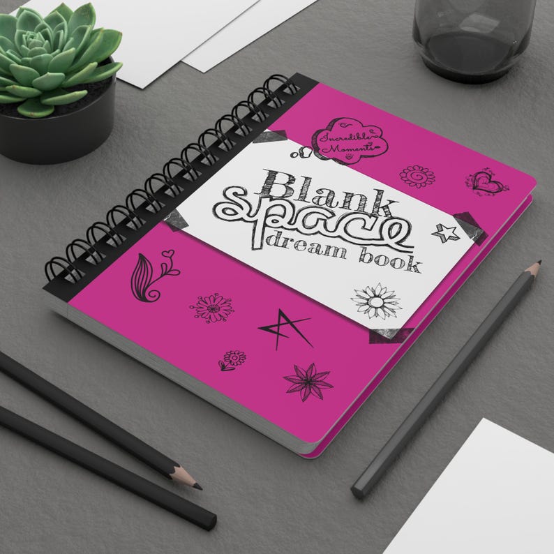 Swiftie-Inspired Blank Space Spiral Journal — Creative, Fun & Flirty Notebook image 8