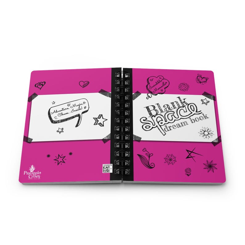 Swiftie-Inspired Blank Space Spiral Journal — Creative, Fun & Flirty Notebook image 7