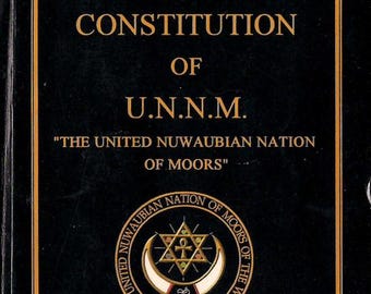 La Costituzione dell'UNNM del Dr. Malachi Z. York - Governo Divino, Legge Spirituale e Guida alla Carta della Nazione Nuwaubiana (PDF)