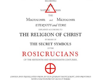The Secret Symbols of the Rosicrucians by Franz Hartmann - Esoteric Emblems, Alchemical Imagery & Mystical Diagrams Guide PDF