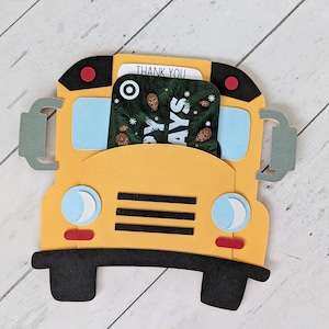Bus Driver Gift Card Holder, Bus Driver Gift